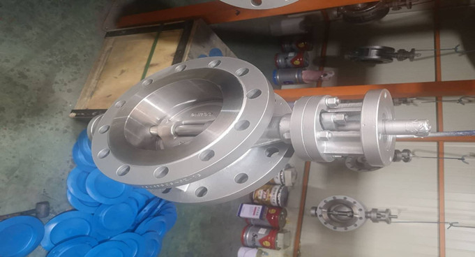 Triple Eccentric Butterfly Valve Delivered for Atyrau Oil Refinery