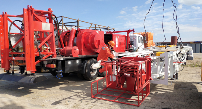 BEYOND Workover Rig XJ-350 Ready for Shipping to India