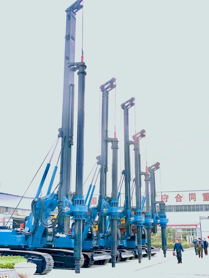 Construction Machinery Pile Drilling Rig Order  From South American Client