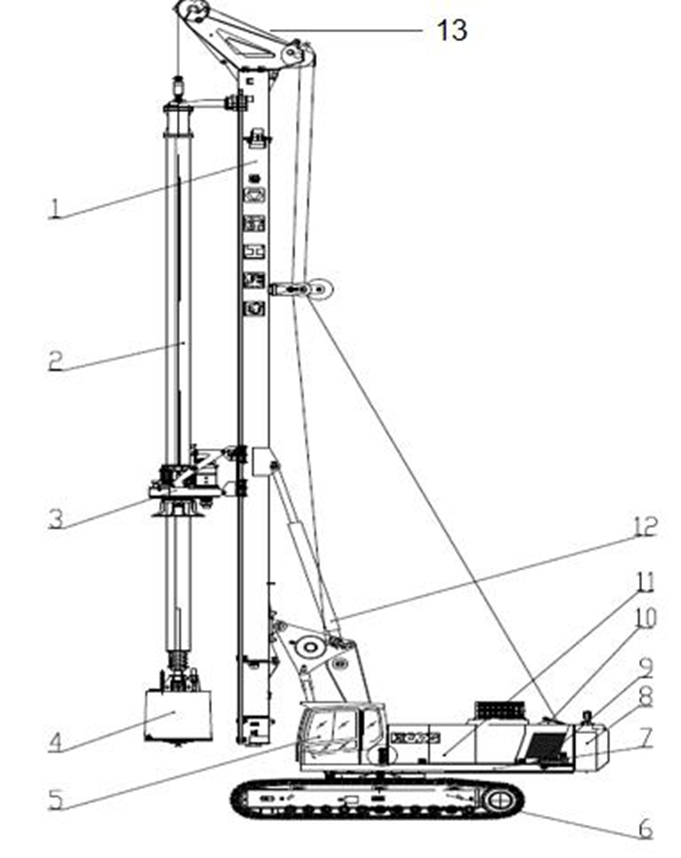 Rotary Piling Rig of BEYOND