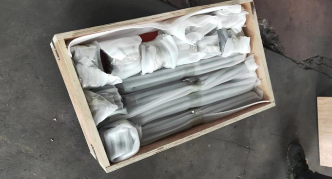 Roller repair kit sent to Egypt